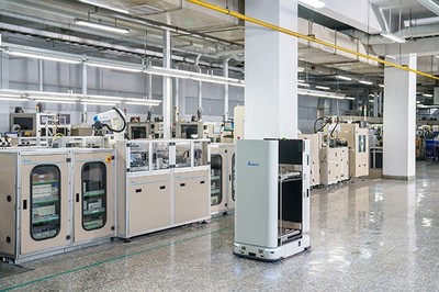 臺達5G智慧工廠首度曝光，斯坦德機器人AMR聯接智造未來